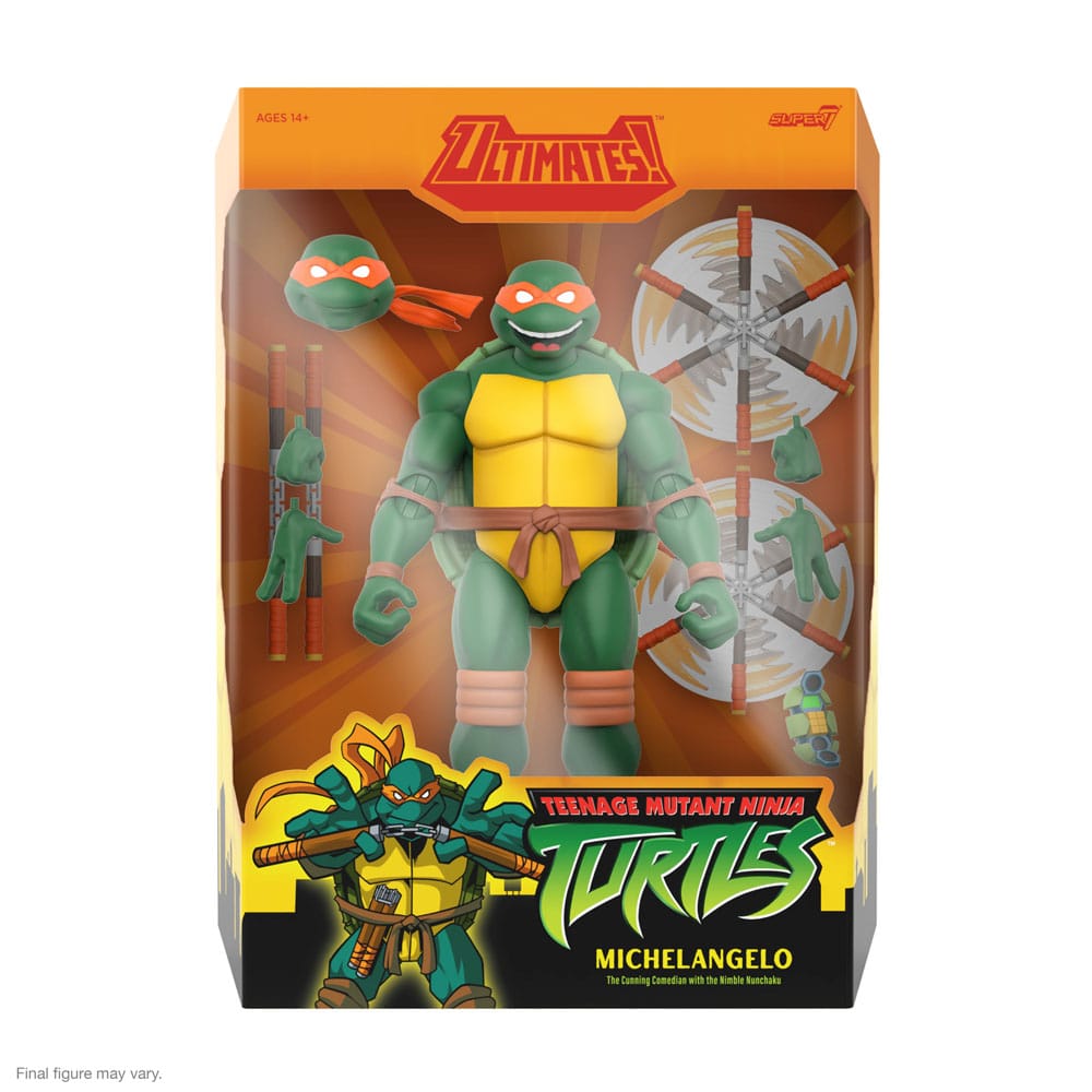 Teenage Mutant Ninja Turtles Ultimates Actionfigur Wave 12 Michelangelo 18 cm Image 2