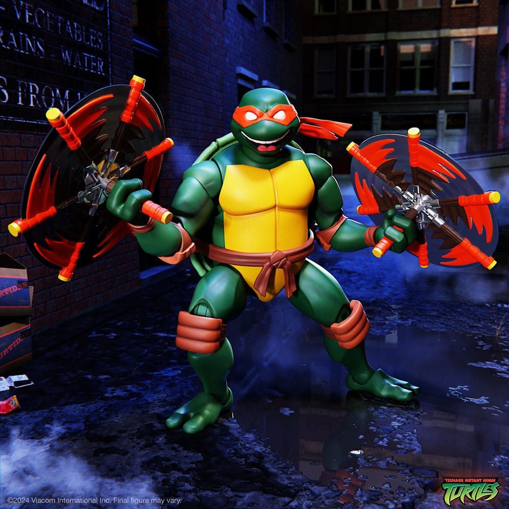 Teenage Mutant Ninja Turtles Ultimates Actionfigur Wave 12 Michelangelo 18 cm Image 6