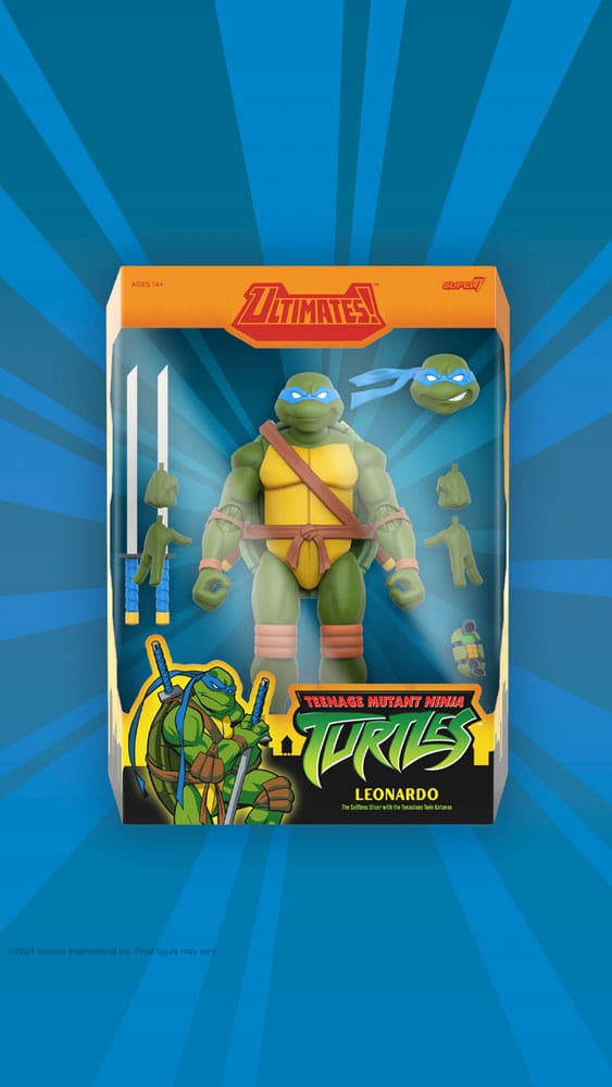 Teenage Mutant Ninja Turtles Ultimates Actionfigur Wave 12 Leonardo 18 cm Image 3