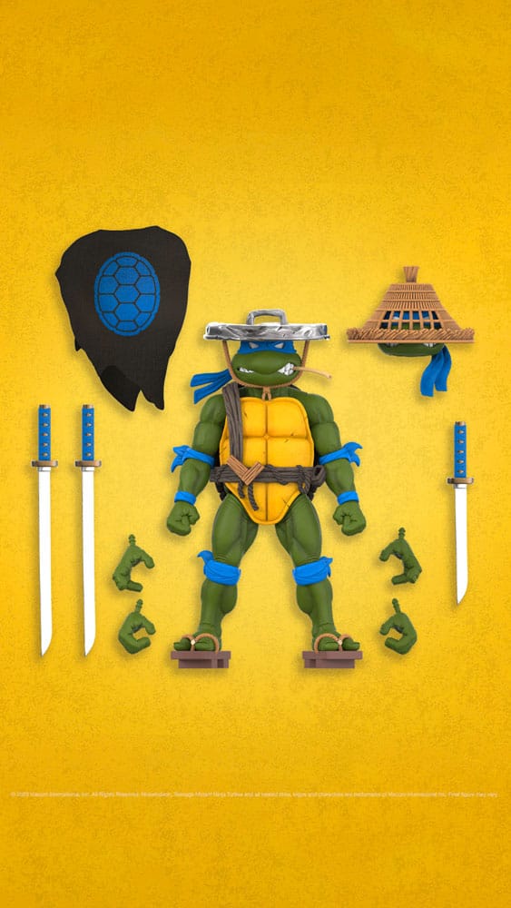 Teenage Mutant Ninja Turtles Ultimates Actionfigur Ninja Nomad Leonardo 18 cm Image 5