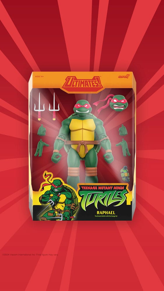 Teenage Mutant Ninja Turtles Ultimates Actionfigur Wave 12 Raphael 18 cm Image 3