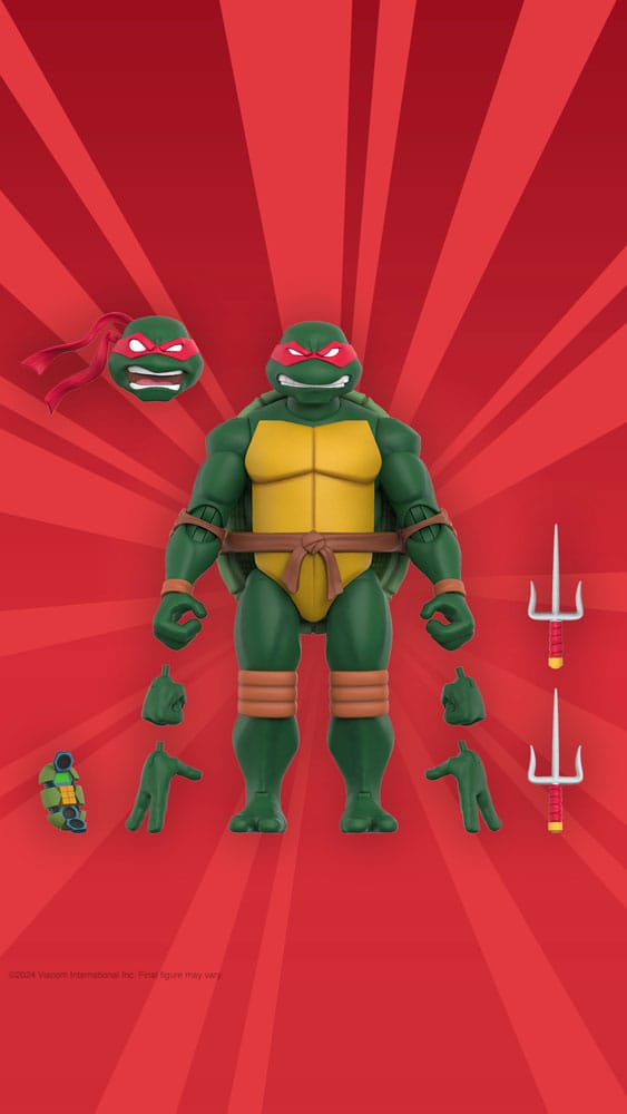 Teenage Mutant Ninja Turtles Ultimates Actionfigur Wave 12 Raphael 18 cm Image 5