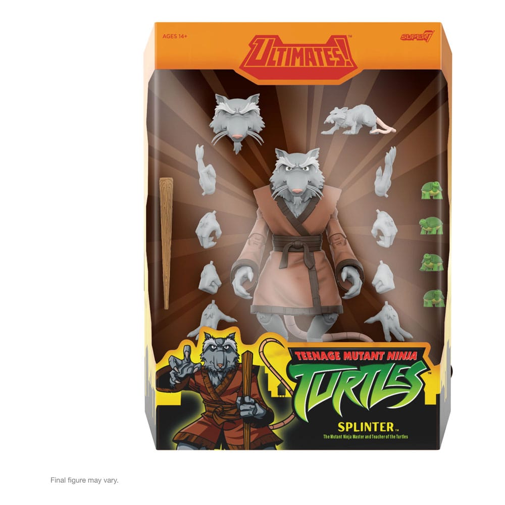 Teenage Mutant Ninja Turtles Ultimates Actionfigur Wave 13 Splinter 18 cm Image 3