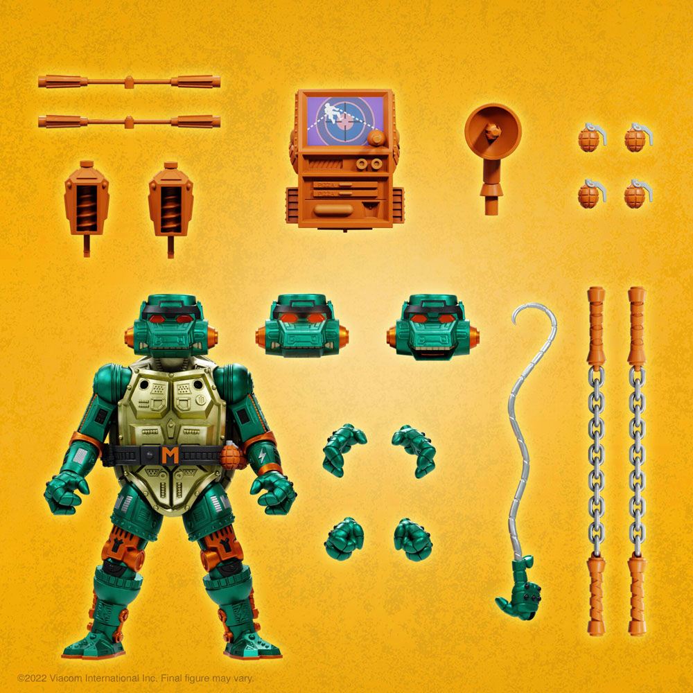 Teenage Mutant Ninja Turtles Ultimates Actionfigur Warrior Metalhead Michelangelo 18 cm Image 6