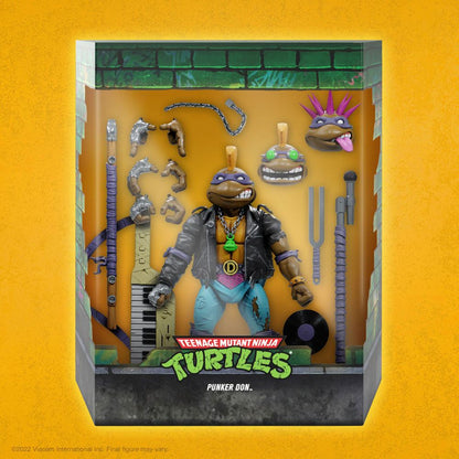Teenage Mutant Ninja Turtles Ultimates Actionfigur Punker Donatello 18 cm Image 5