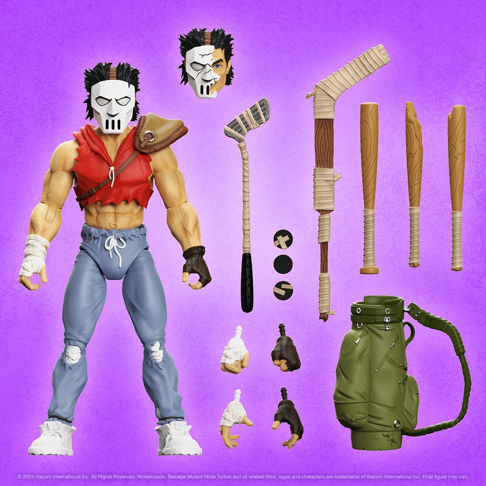 Teenage Mutant Ninja Turtles Ultimates Actionfigur Casey Jones (Mirage) 18 cm Image 2
