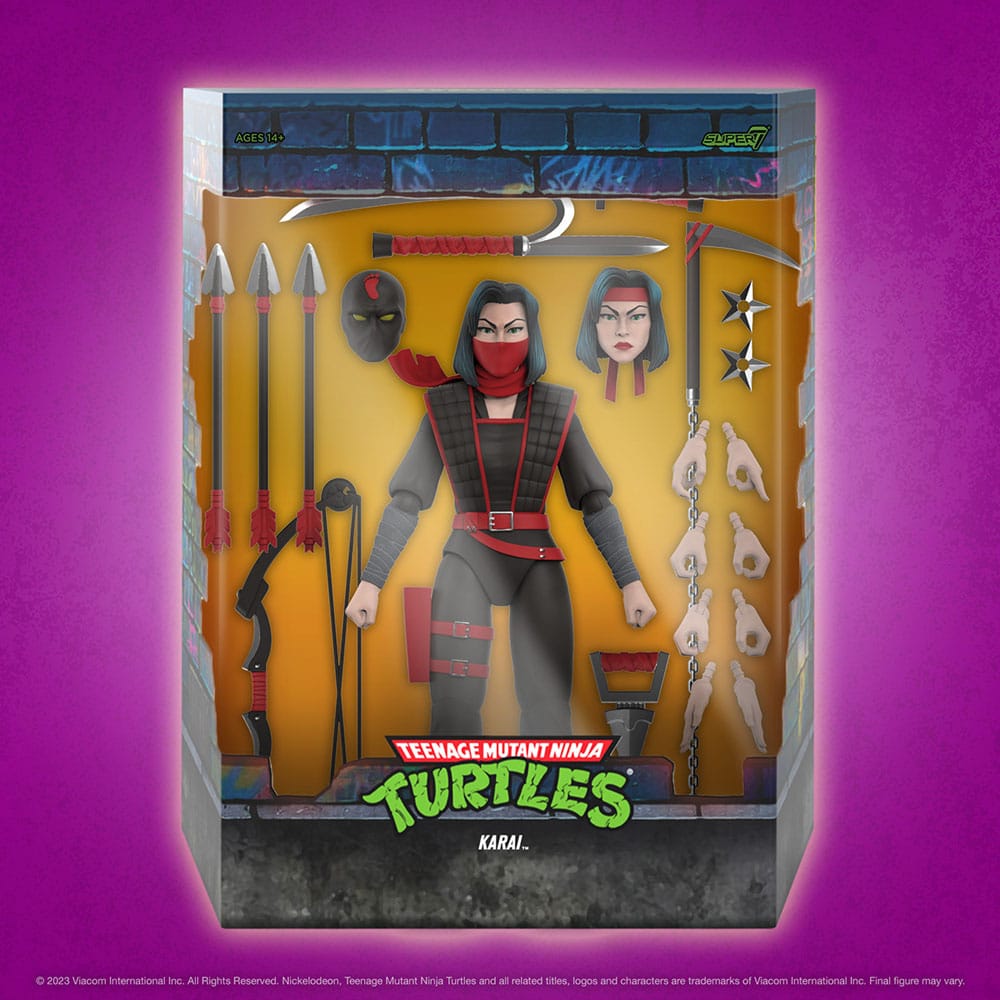 Teenage Mutant Ninja Turtles Ultimates Actionfigur Karai 18 cm Image 3