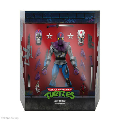 Teenage Mutant Ninja Turtles Ultimates Actionfigur Foot Soldier (Battle  Damaged) 18 cm Image 2