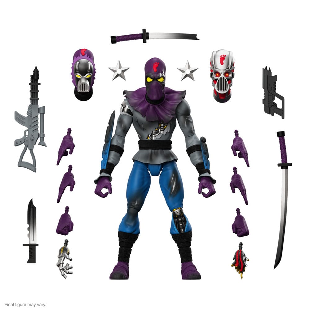 Teenage Mutant Ninja Turtles Ultimates Actionfigur Foot Soldier (Battle  Damaged) 18 cm Image 4