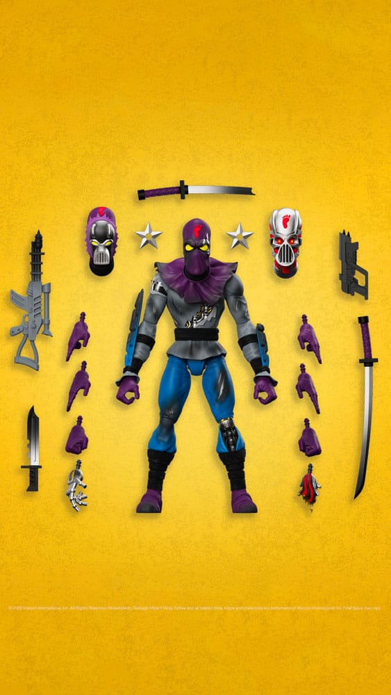 Teenage Mutant Ninja Turtles Ultimates Actionfigur Foot Soldier (Battle  Damaged) 18 cm Image 5