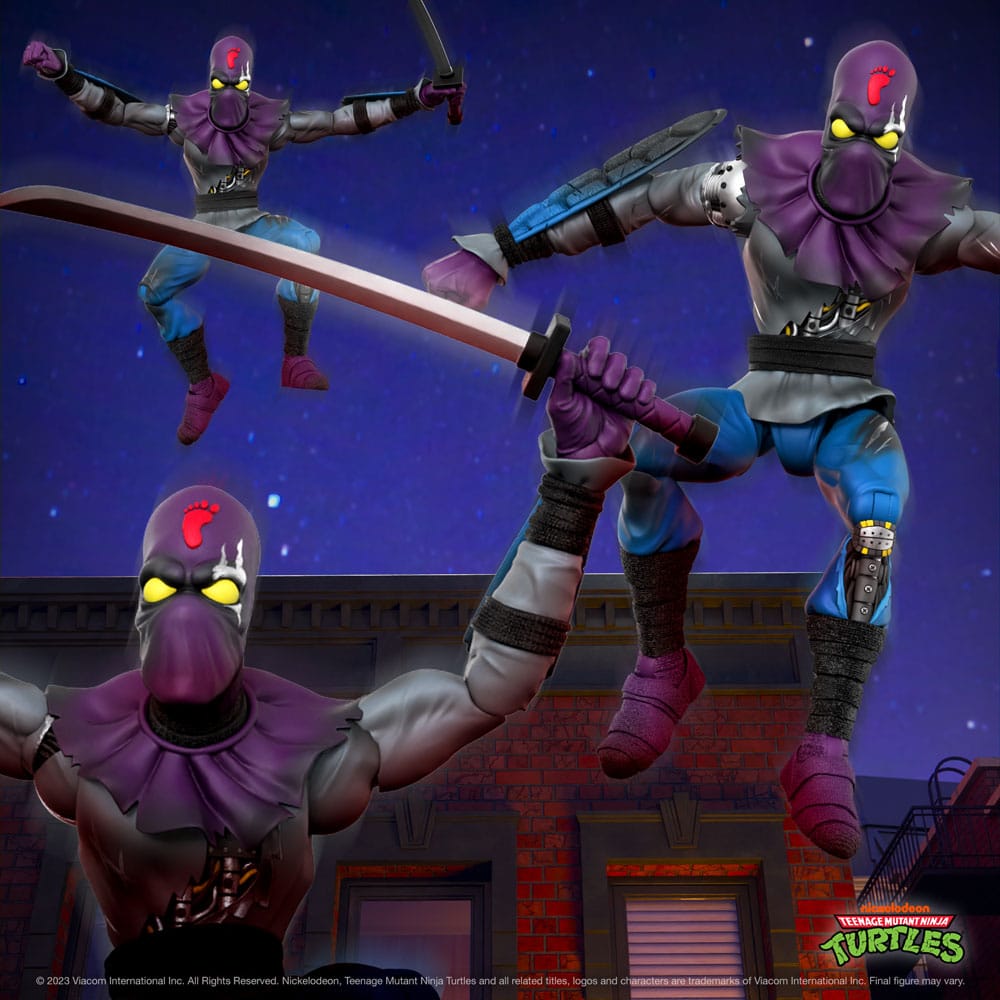 Teenage Mutant Ninja Turtles Ultimates Actionfigur Foot Soldier (Battle  Damaged) 18 cm Image 6