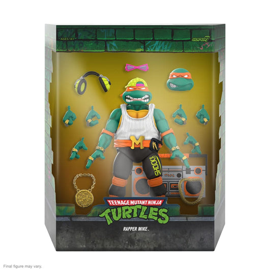 Teenage Mutant Ninja Turtles Ultimates Actionfigur Rappin' Mike 18 cm Image 2