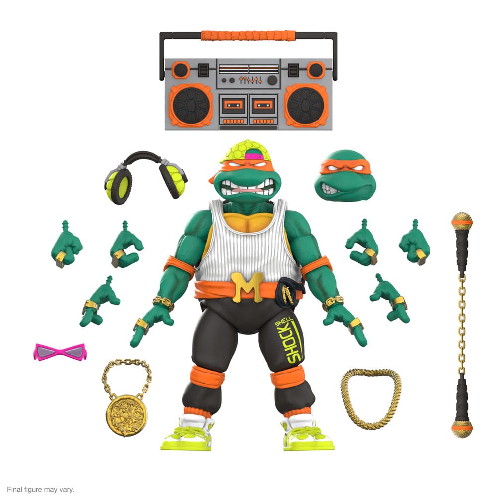 Teenage Mutant Ninja Turtles Ultimates Actionfigur Rappin' Mike 18 cm Image 4