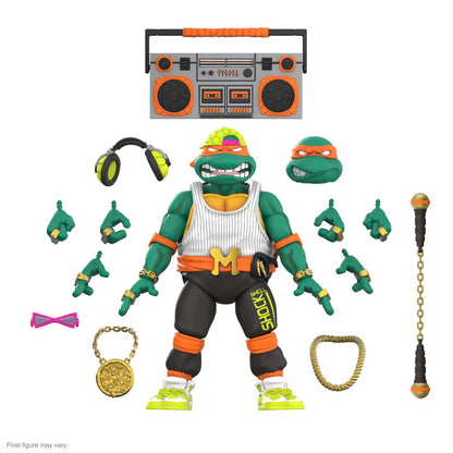 Teenage Mutant Ninja Turtles Ultimates Actionfigur Rappin' Mike 18 cm Image 4