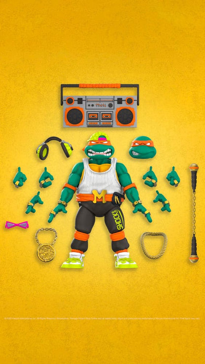 Teenage Mutant Ninja Turtles Ultimates Actionfigur Rappin' Mike 18 cm Image 5