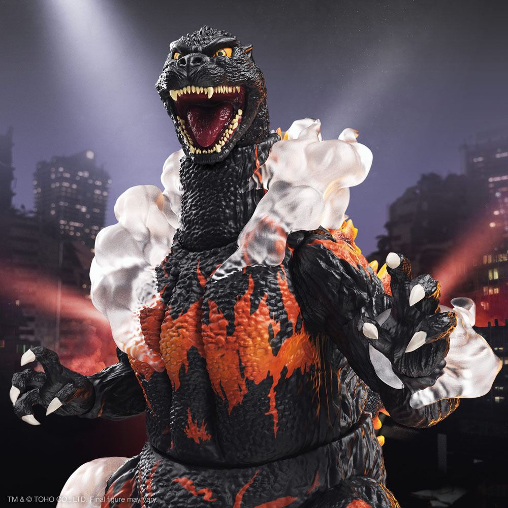 Toho Ultimates Actionfigur Burning Godzilla 1995 20 cm Image 6