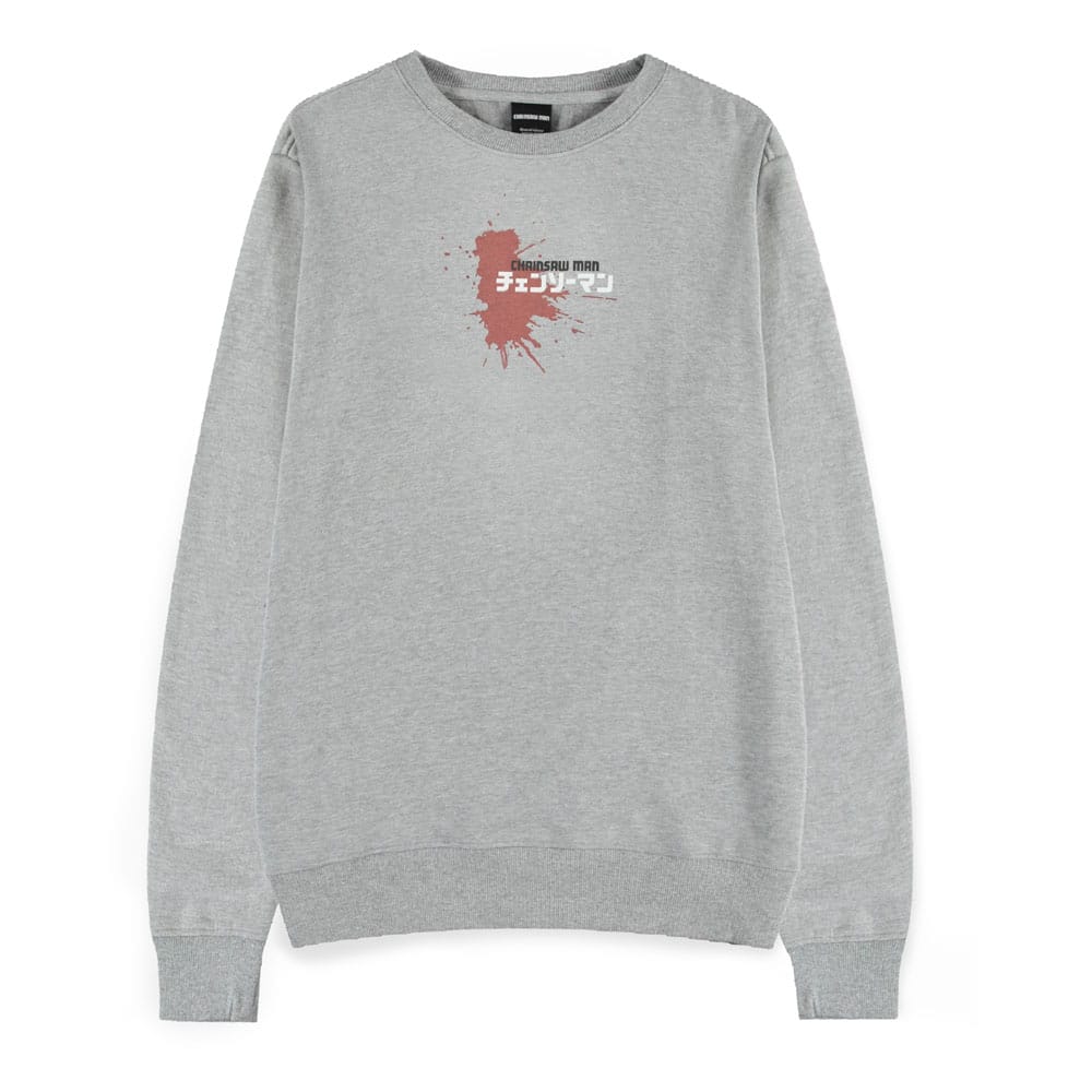 Chainsaw Man Pullover Power Grey Melange Größe M Image 2