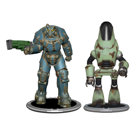 Fallout Minifiguren 2er-Pack Set D X01 & Protectron 7 cm Image 1