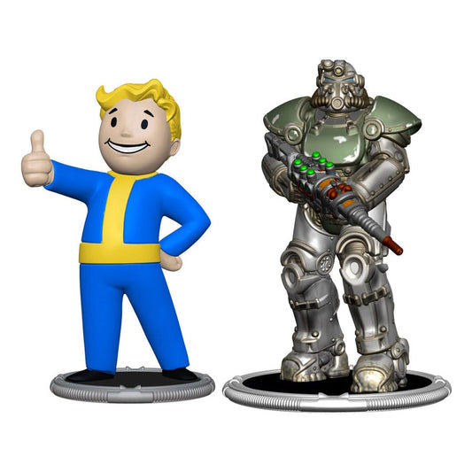 Fallout Minifiguren 2er-Pack Set F Raider & Vault Boy (Strong) 7 cm Image 1
