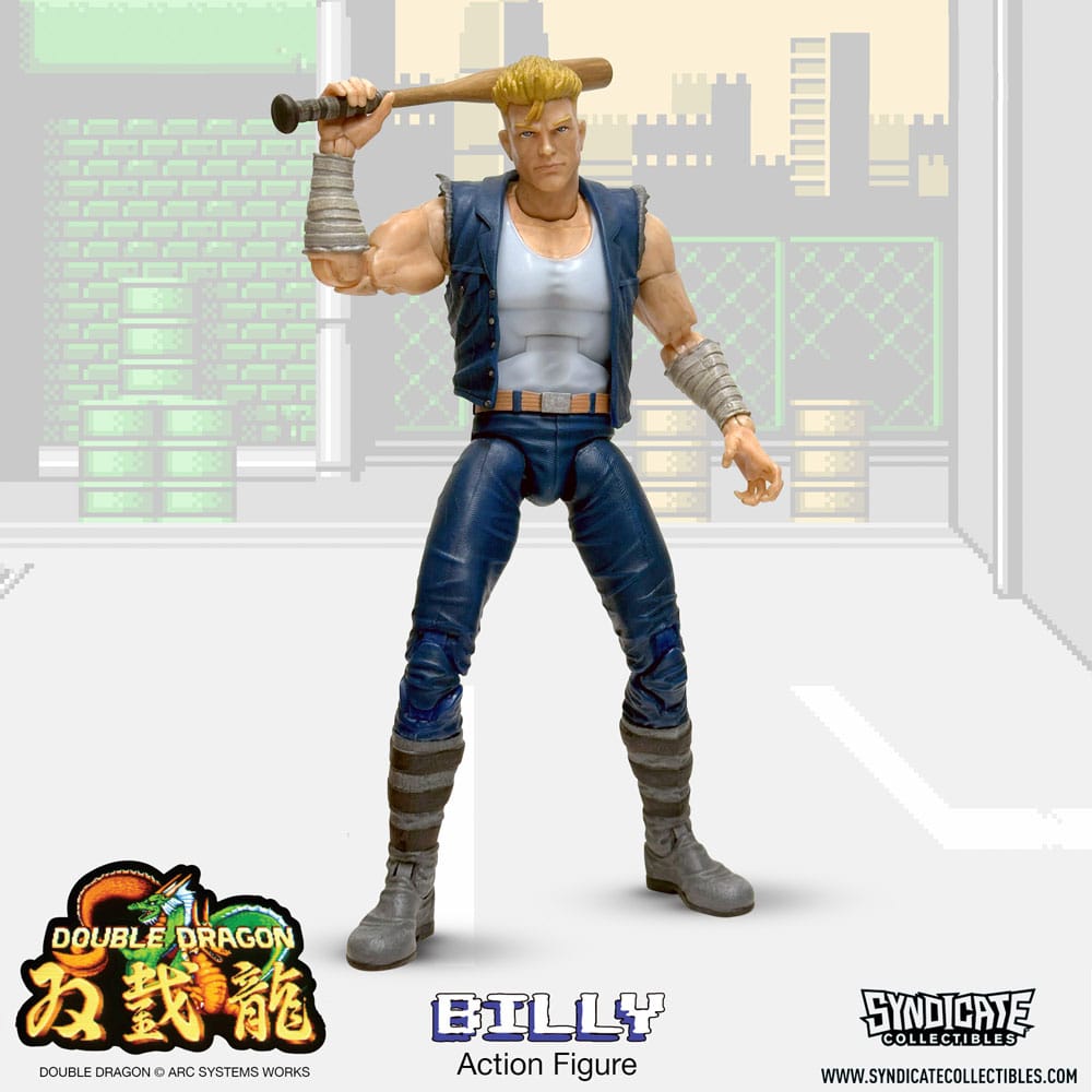 Double Dragon Deluxe Actionfigur 1/12 Billy 18 cm Image 2