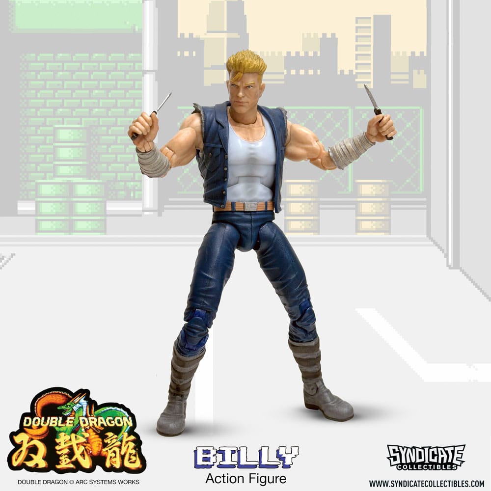 Double Dragon Deluxe Actionfigur 1/12 Billy 18 cm Image 3