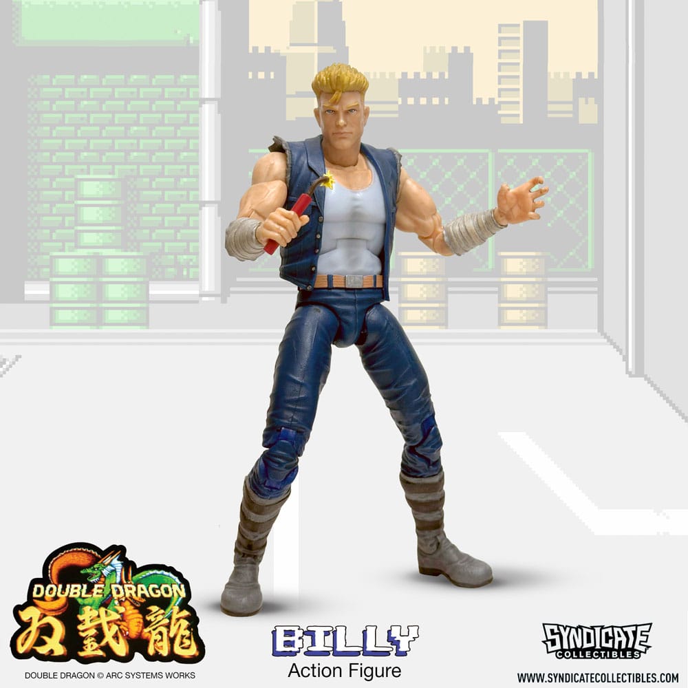 Double Dragon Deluxe Actionfigur 1/12 Billy 18 cm Image 4