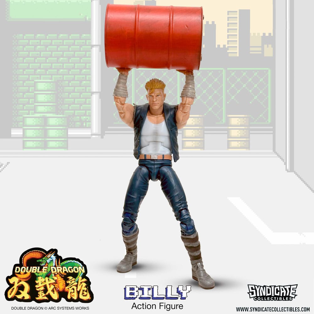 Double Dragon Deluxe Actionfigur 1/12 Billy 18 cm Image 5