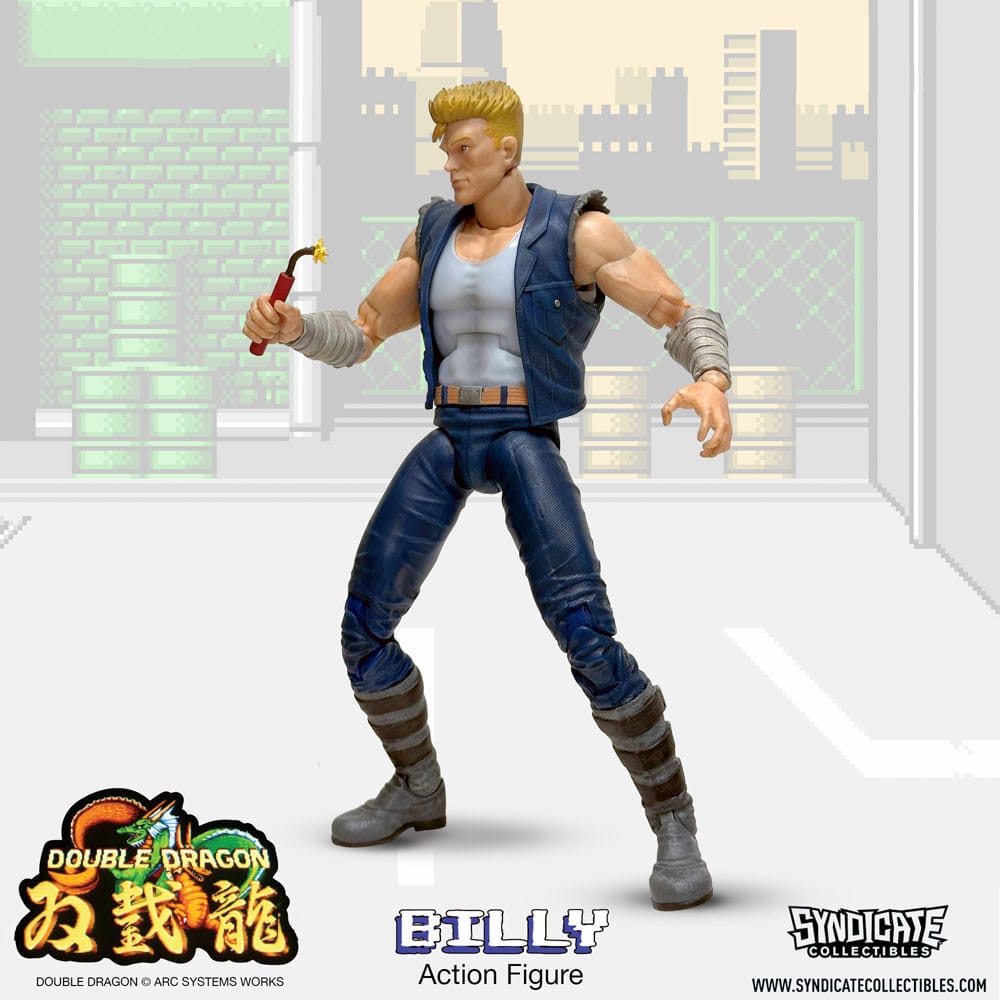 Double Dragon Deluxe Actionfigur 1/12 Billy 18 cm Image 6