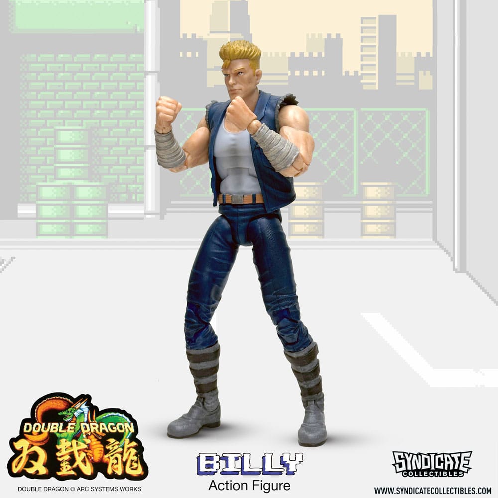 Double Dragon Deluxe Actionfigur 1/12 Billy 18 cm Image 7