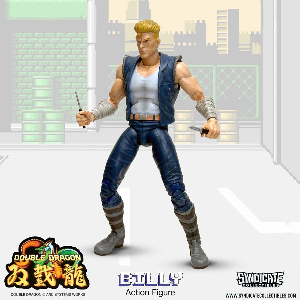 Double Dragon Deluxe Actionfigur 1/12 Billy 18 cm Image 10