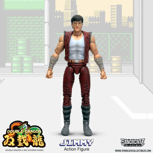 Double Dragon Deluxe Actionfigur 1/12 Jimmy 18 cm Image 1