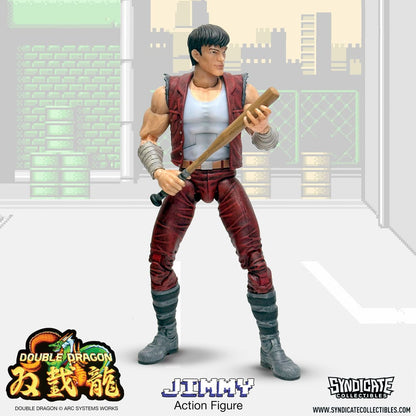 Double Dragon Deluxe Actionfigur 1/12 Jimmy 18 cm Image 3