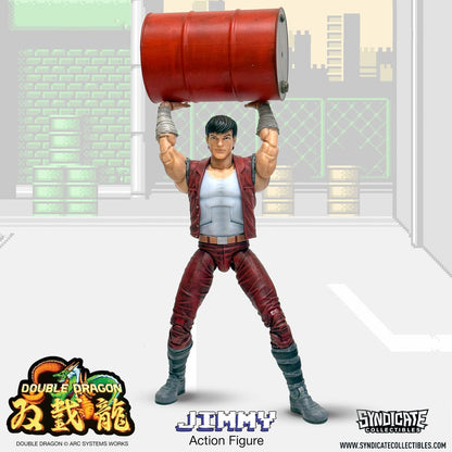 Double Dragon Deluxe Actionfigur 1/12 Jimmy 18 cm Image 4