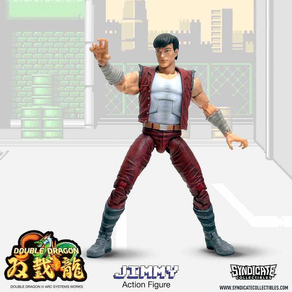 Double Dragon Deluxe Actionfigur 1/12 Jimmy 18 cm Image 6