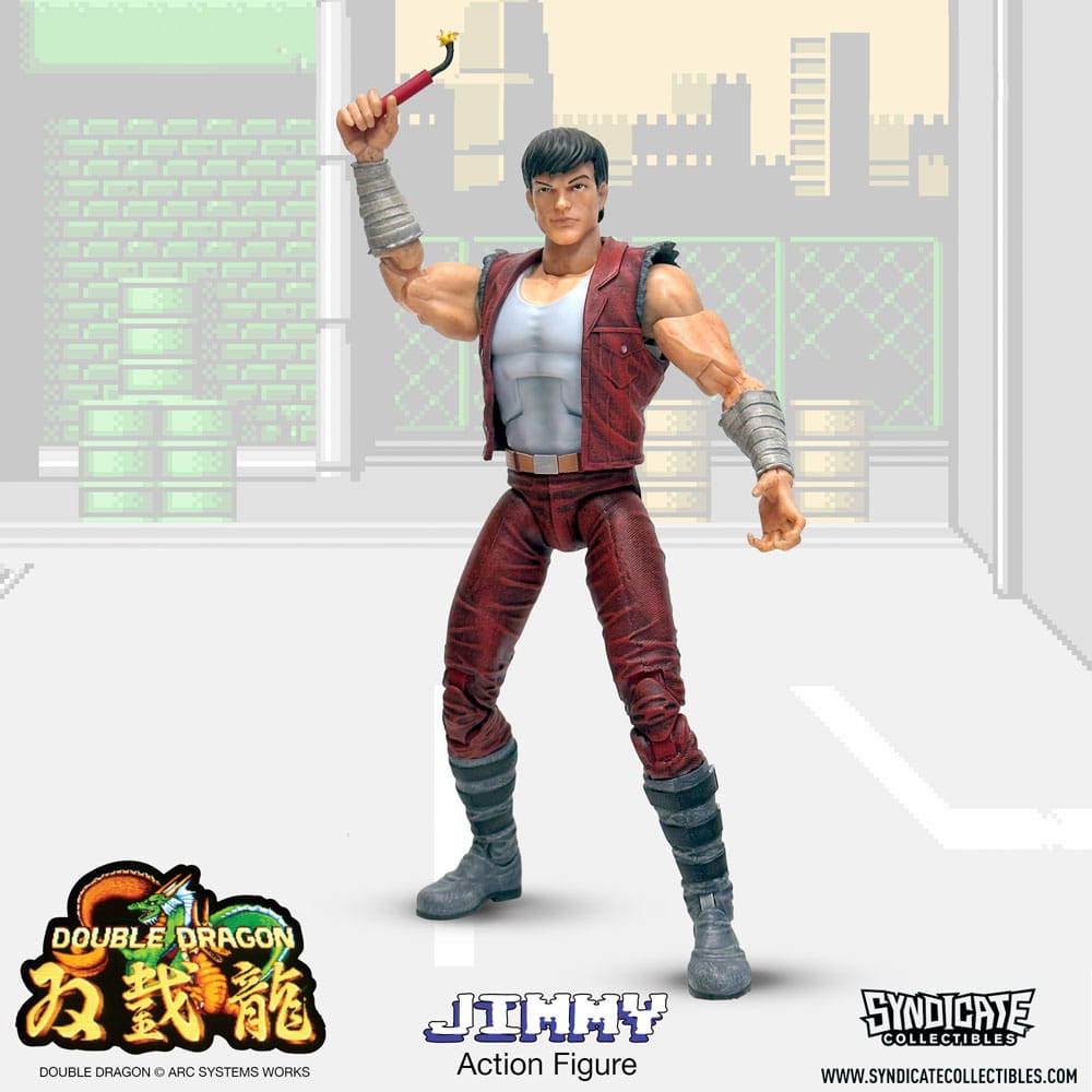 Double Dragon Deluxe Actionfigur 1/12 Jimmy 18 cm Image 7