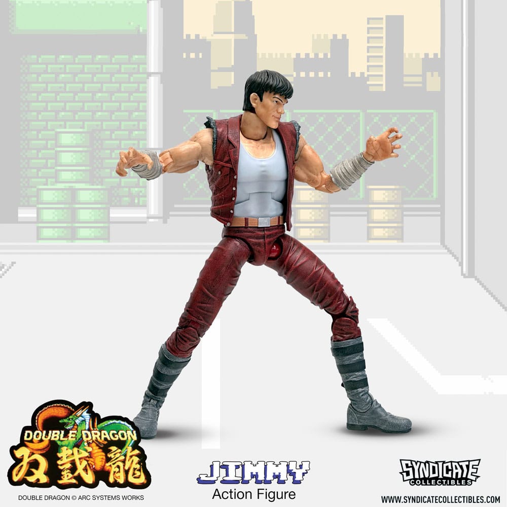 Double Dragon Deluxe Actionfigur 1/12 Jimmy 18 cm Image 8