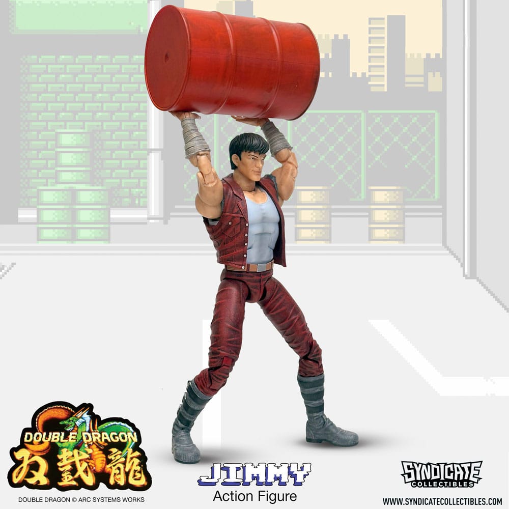 Double Dragon Deluxe Actionfigur 1/12 Jimmy 18 cm Image 9
