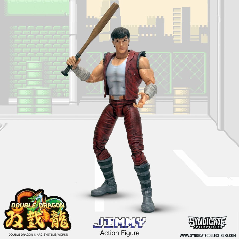 Double Dragon Deluxe Actionfigur 1/12 Jimmy 18 cm Image 10
