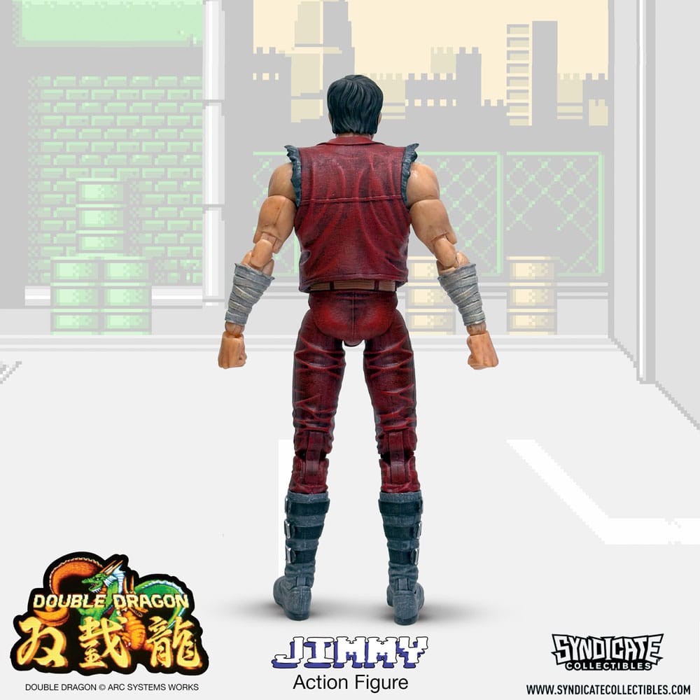 Double Dragon Deluxe Actionfigur 1/12 Jimmy 18 cm Image 11