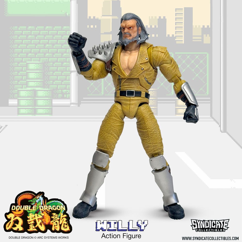 Double Dragon Deluxe Actionfigur 1/12 Willy 18 cm Image 3