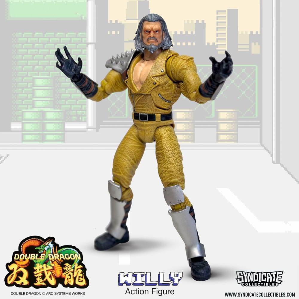 Double Dragon Deluxe Actionfigur 1/12 Willy 18 cm Image 4