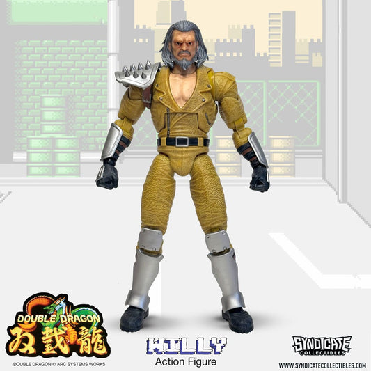Double Dragon Deluxe Actionfigur 1/12 Willy 18 cm Image 1