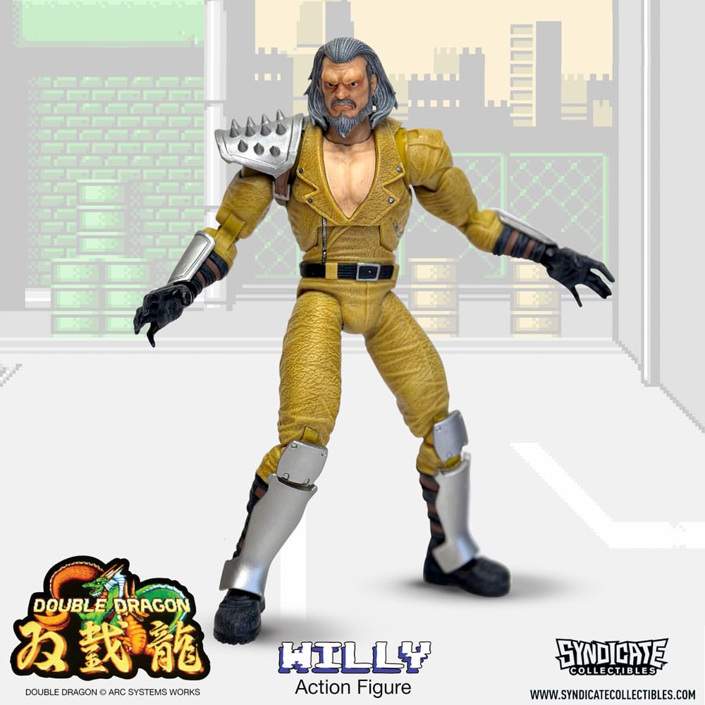 Double Dragon Deluxe Actionfigur 1/12 Willy 18 cm Image 5
