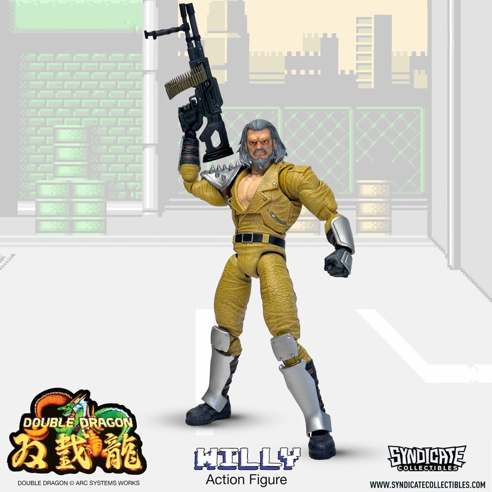 Double Dragon Deluxe Actionfigur 1/12 Willy 18 cm Image 6