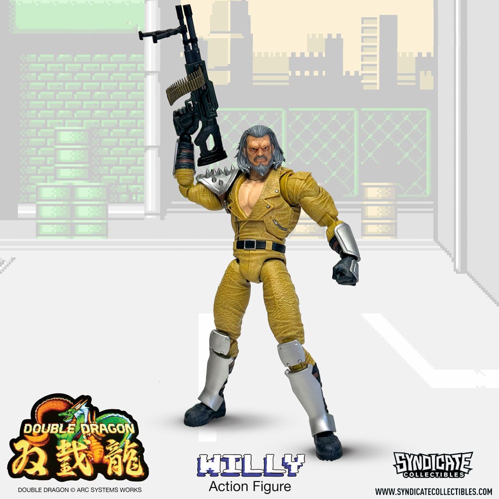 Double Dragon Deluxe Actionfigur 1/12 Willy 18 cm Image 7