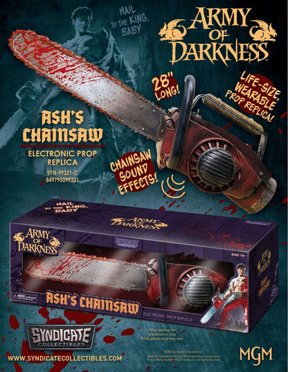 Army of Darkness Prop Replik 1/1 Ash's Kettensäge 71 cm Image 2