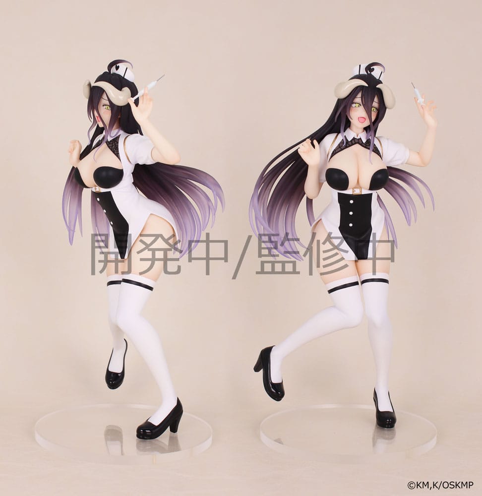 Overlord Vivit PVC Statue Albedo Nurse Ver. 18 cm Image 3
