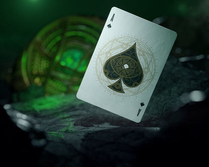 Avengers - The Infinity Saga Spielkarten Green Version Image 4