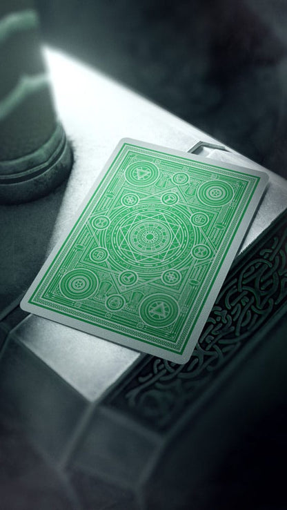 Avengers - The Infinity Saga Spielkarten Green Version Image 5