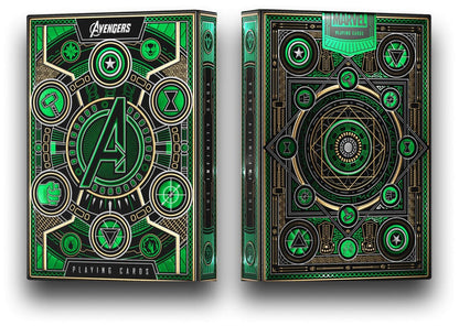Avengers - The Infinity Saga Spielkarten Green Version Image 6